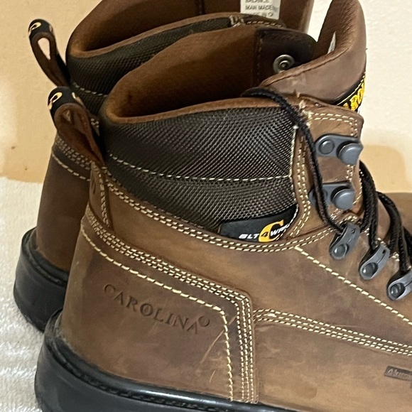 Carolina High Top Safety Steel Toe Shoes Sz 9 - Picture 2 of 13